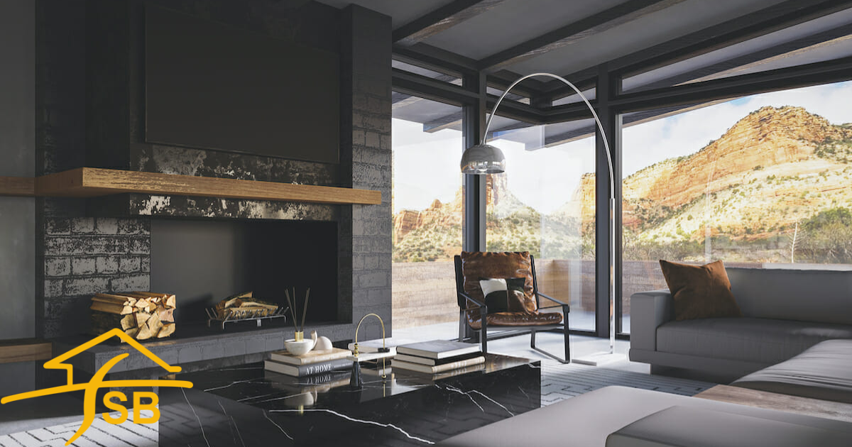 Mid-Century Industrial Living Room (2)